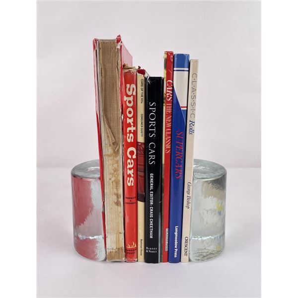 Group of Exotic Car Books