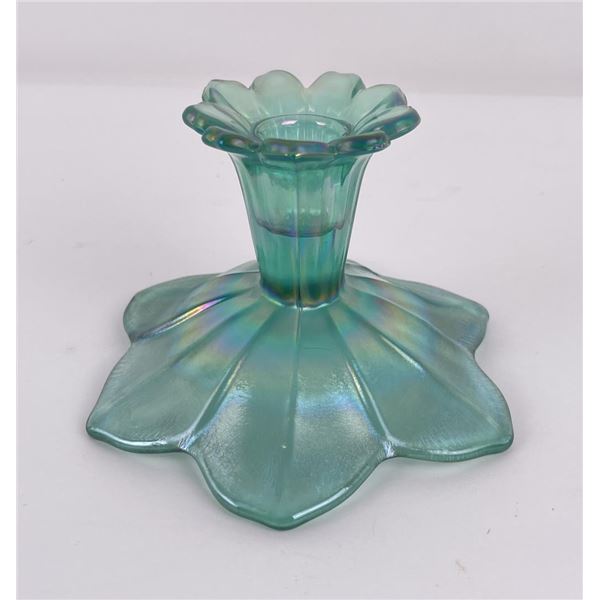 Fenton Steigel Green Stretch Candle Holder
