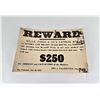 Image 1 : Wells Fargo Reward Wanted Poster