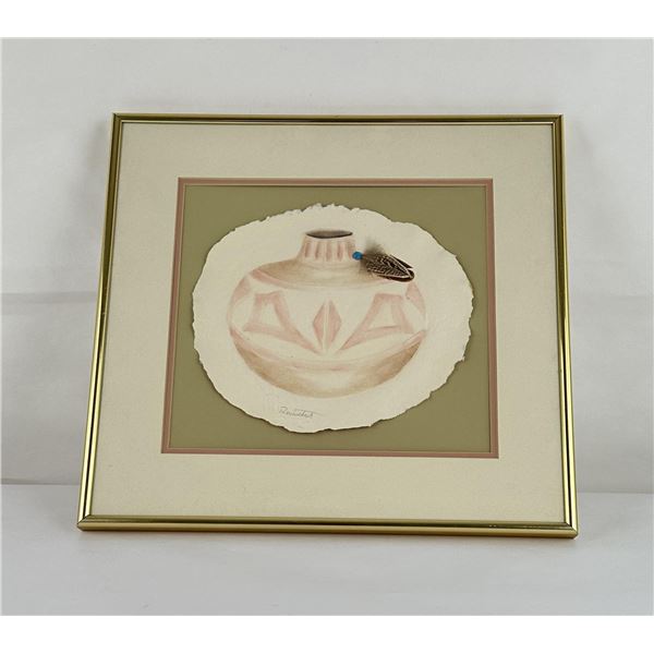 Southwestern Pottery Print by Rosenthal