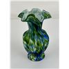 Image 1 : Fenton Art Glass Vase w/ Ruffled Edge