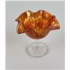 Image 1 : Fenton Ivy Footed Carnival Glass Dish
