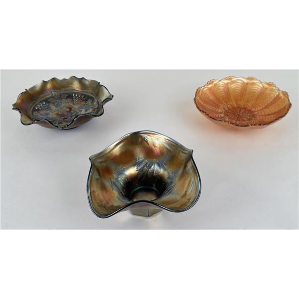 Antique Carnival Glass Bowls