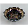 Image 1 : Fenton Grape Iridescent Carnival Glass Dish