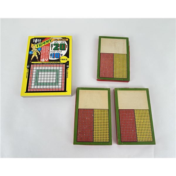 Antique Punchboards Butte Montana Saloon