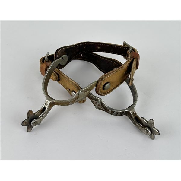 North and Judd Montana Ranch Cowboy Spurs