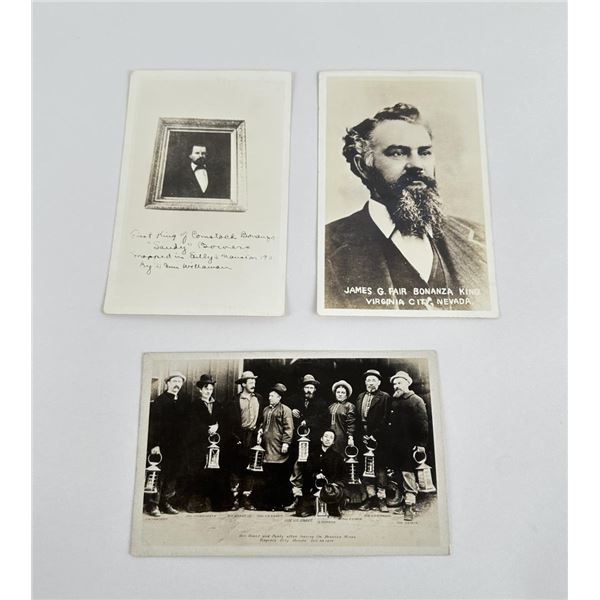 Virginia City Nevada RPPC Mining Postcards
