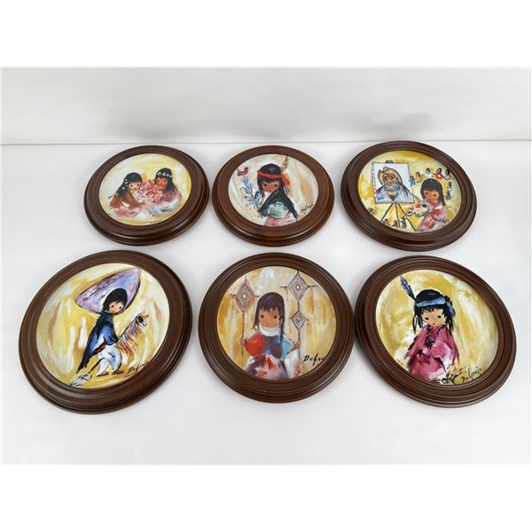 Ted Degrazia Porcelain Plates