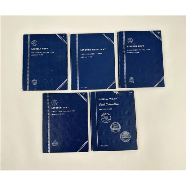 Collection of Lincoln Head Cent Pennies