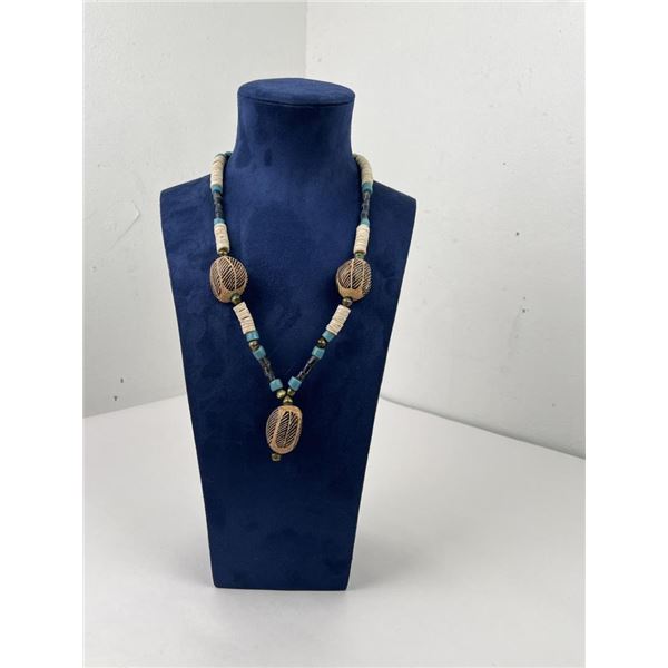 African Trade Bead Necklace