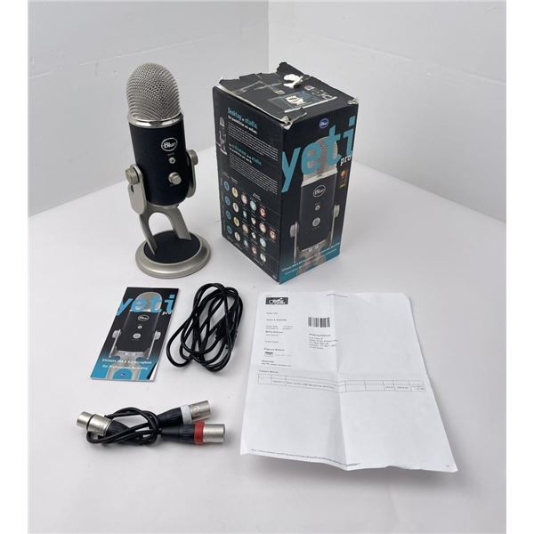 Yeti Pro Blue Condenser Microphone