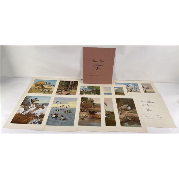 Game Birds of America Folio Lynn Bogue Hunt