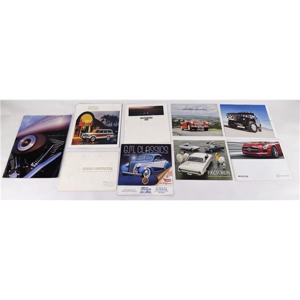 Assorted Automotive Pamphlets and Calendars