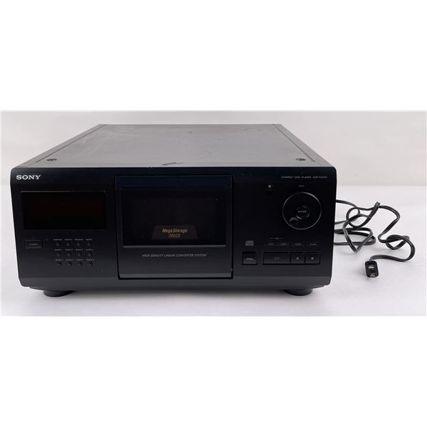 Sony Compact Disc Player CDP-CX205 200 Disc