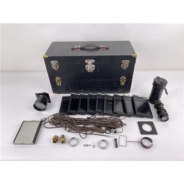 Collection of Antique Camera Parts