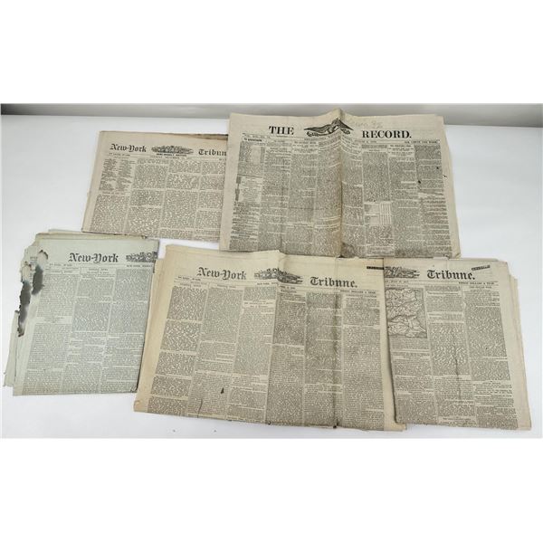 1870s Newspapers w/ Indian Wars Articles