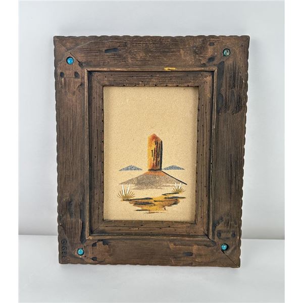 Navaho Sand Painting Monument Valley by L. Price