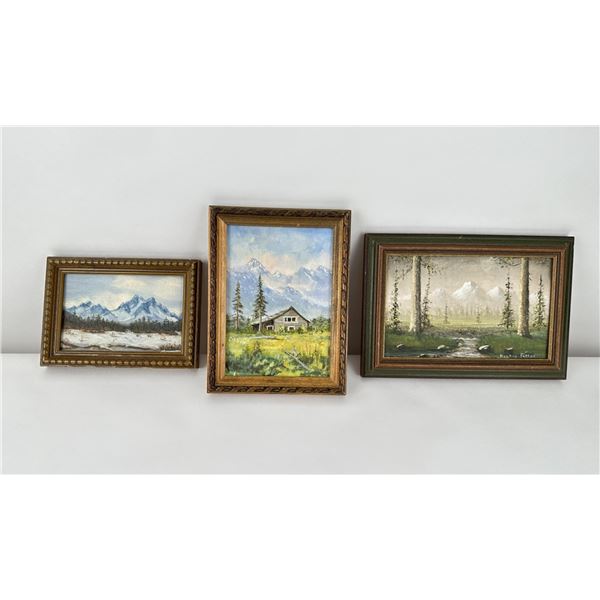 Small Landscape Oil Paintings