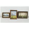 Image 1 : Small Landscape Oil Paintings