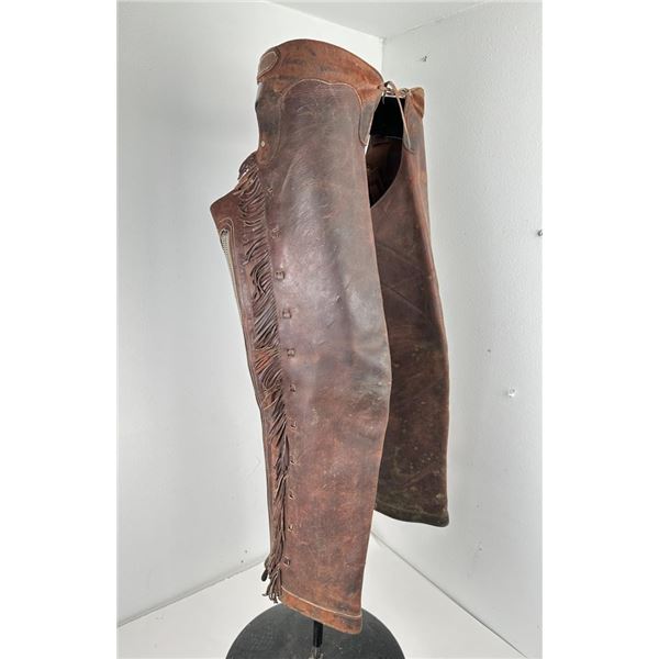 Montana Cowboy Chaps Fringe Victor Ario