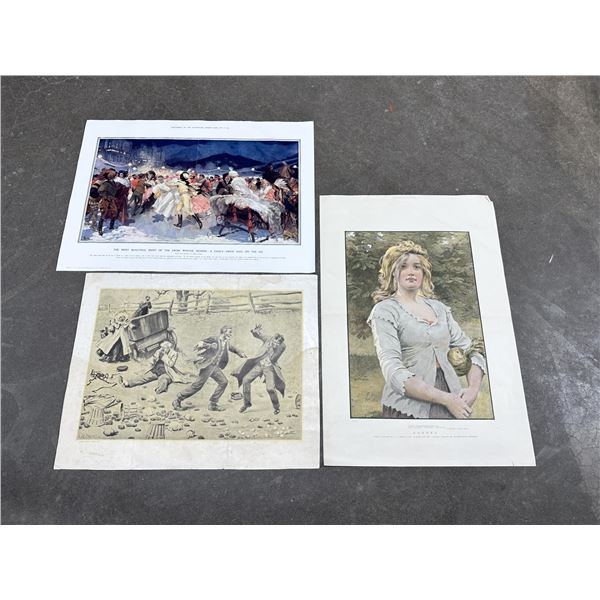 Collection of Antique Prints