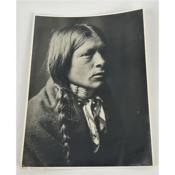 Edward Curtis 1756 San Juan Pueblo Indian Photo