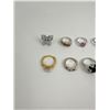 Image 3 : Collection of Sterling Silver Rings