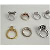 Image 6 : Collection of Sterling Silver Rings