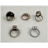 Image 5 : Collection of Sterling Silver Rings