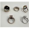 Image 7 : Collection of Sterling Silver Rings