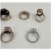 Image 8 : Collection of Sterling Silver Rings