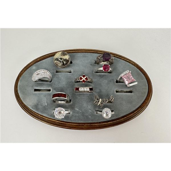 Collection of Sterling Silver Rings