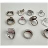 Image 7 : Collection of Sterling Silver Rings