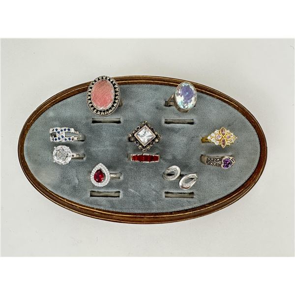 Collection of Sterling Silver Rings