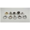 Image 3 : Collection of Sterling Silver Rings