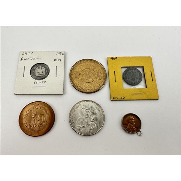 Collection of Coins and Tokens
