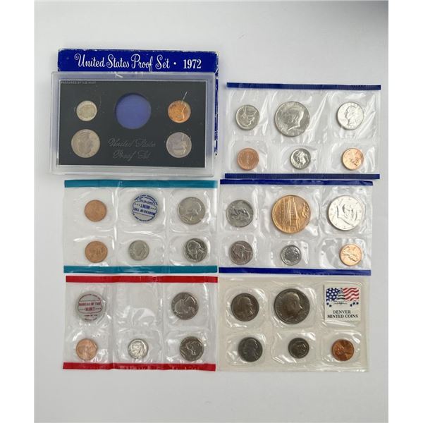 Collection of Proof Coin Sets