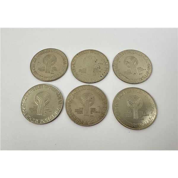 Collection of Los Angeles Bicentennial Coins