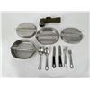 Image 1 : US Army Mess Kits and Flashlight