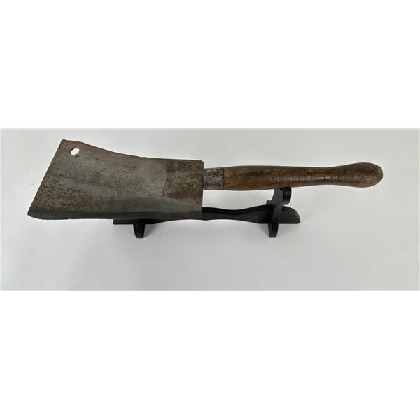 Large Antique Meat Cleaver
