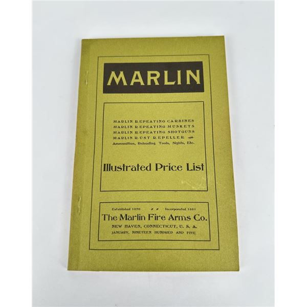 Marlin Repeating Rifles Illustrated Price List