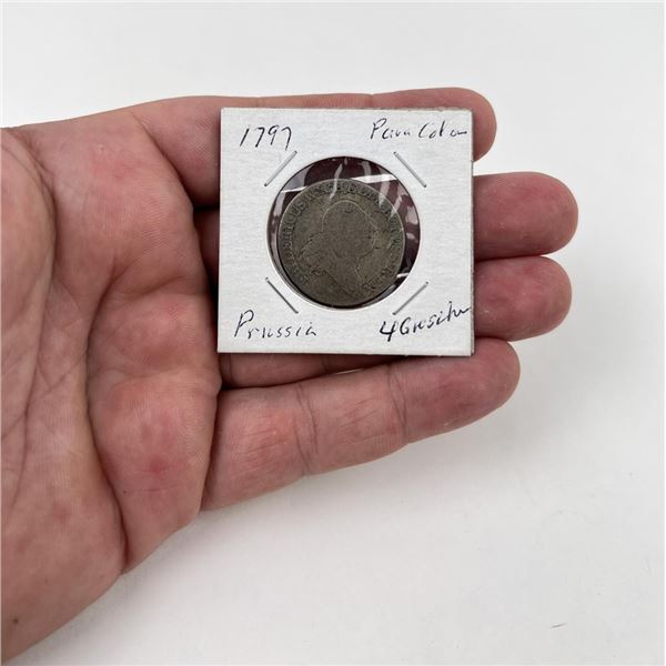 1797 German States 4 Groschen Prussia