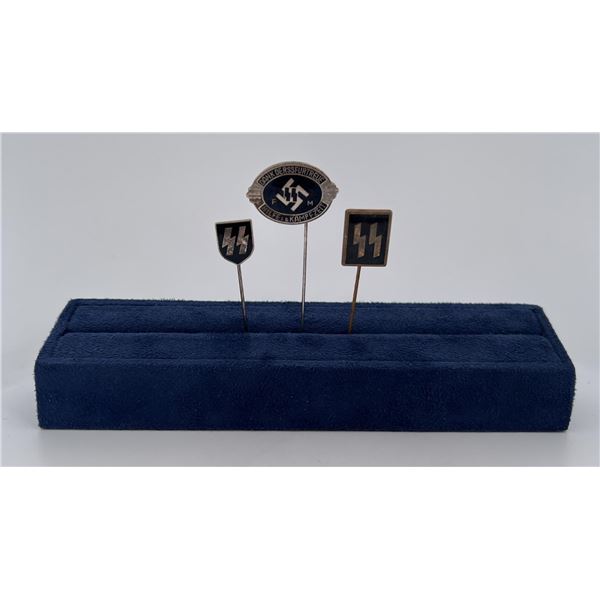 Collection of WW2 German SS Stick Pins