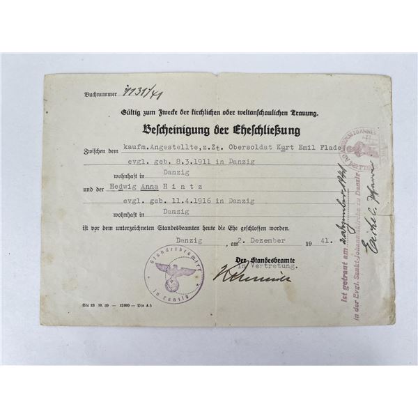 WW2 German Soldier ID Card