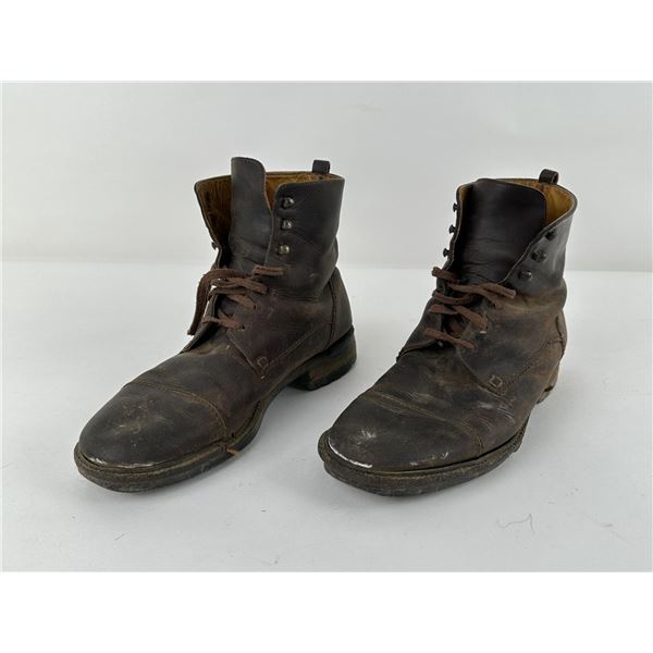 Leather Military Boots