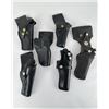 Image 1 : Collection of Leather Police Pistol Holsters