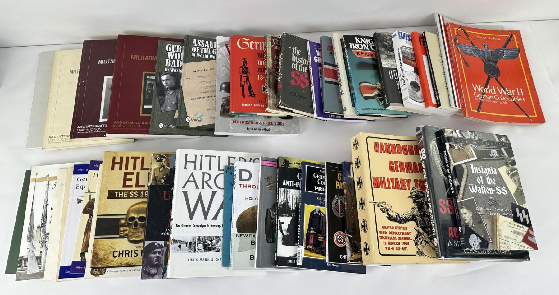 Collection of WW2 German Insignia Reference Books