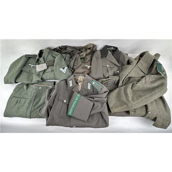 Group of Assorted German Uniforms