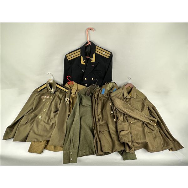 Group of Assorted Soviet Russian Uniforms
