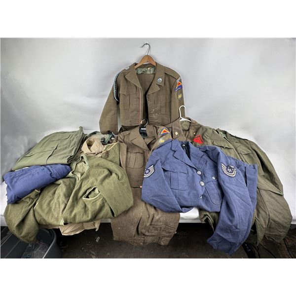 Group of Assorted US Military Uniforms